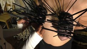 BreastMeat for one Day - Extreme Zip Ties Challenge with Maya & Rija - Part 2 mp4 HD