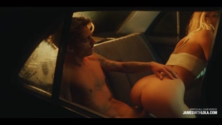 Back seat of a vintage car. Midnight. Somewhere south in Portugal.