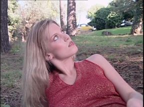 Outdoor Fuck with Beautiful MILF Cumshot in Mouth by a Big Cock