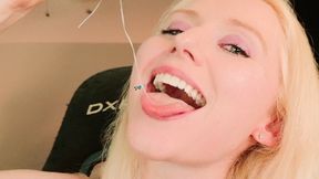 Giantess - Cop is shrunken down and swallowed