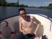 CZECH HUNTER 355 -  Twink Gets Picked Up From The Park & Gets His Hairy Ass Drilled