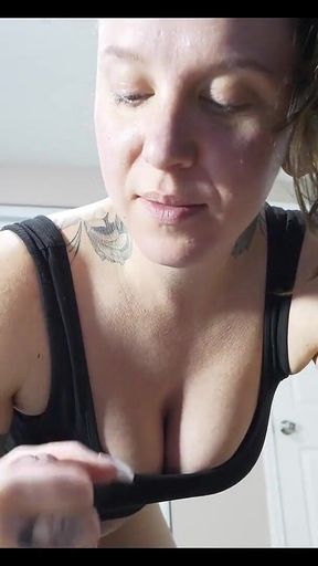 Multiple Cum Denial for My Free Use Husband