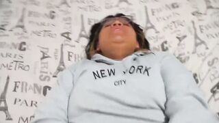 I eat her huge butt While she Moans With Satisfaction and Blows her Finger Fucked - Part two