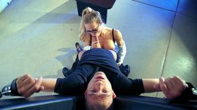 Nicole Aniston, Dominatrix, Sucks Tied Sub, Xander Corvus' Cock, XXX Video