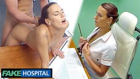 Sexy Nurse Suggest Sex Is The Best Way To Gain Muscle - Figi Ainsty And Mea Melone