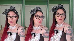 presentation de ma ptite video surprise a venir en mode soubrette pour vous ...