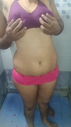 New Married Couples Enjoying Bathroom Fucking