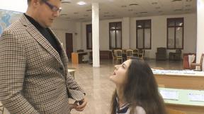 ”university hottie Francesa Dicaprio got ravaged by a horny professor”