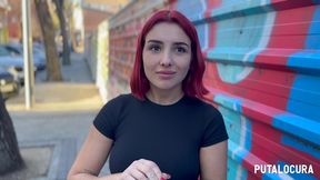 putalocura - torbe convence a la modelo pelirroja tetona judiyu en pilladas