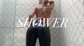 Taking a shower with me