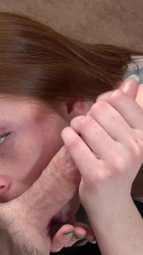 Allison Bloom Blows a Horny Old Dude