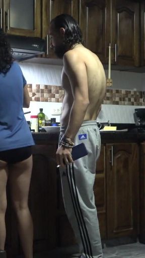 Spectacular moment from &quot;Casual moments at home, cooking, smoking and talking about anything. XattlaLust&quot;