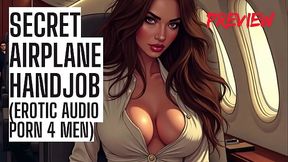 Secret Airplane Handjob - Public Audio Porn