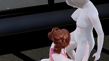 Hentai Uncensored 3D - Ger blowjob to Futanari - Japanese Asian Manga Anime Film Game Porn