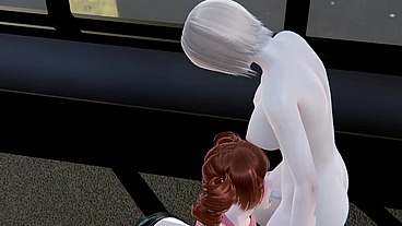 Hentai Uncensored 3D - Ger blowjob to Futanari - Japanese Asian Manga Anime Film Game Porn
