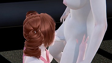 Hentai Uncensored 3D - Ger blowjob to Futanari - Japanese Asian Manga Anime Film Game Porn