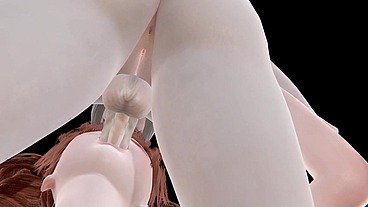 Hentai Uncensored 3D - Ger blowjob to Futanari - Japanese Asian Manga Anime Film Game Porn