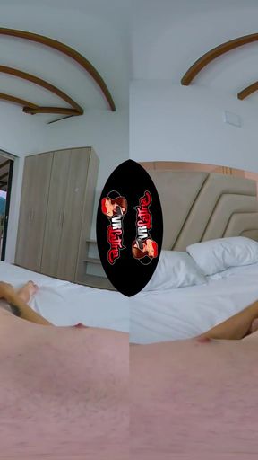 VRLatina - Big Tit Latina Goddess Bianca Still Fucked Hard VR   Clip 2