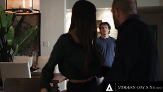 MODERN-DAY SINS - Gianna Dior Convinces Hubby For A Three-Way With Their Hung Roommate From Abroad