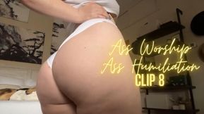 Ass Worship Humiliation Compilation 8 - BBW Goddess Booty Shorts Panties Mind Fuck Mesmerize Trance