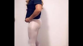 Abrilcross in sexy stockings