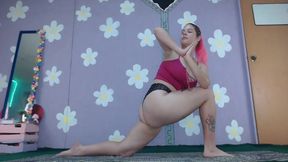 Milf Yoga Workout Live Streaming Latina Big Tits Nip Slip