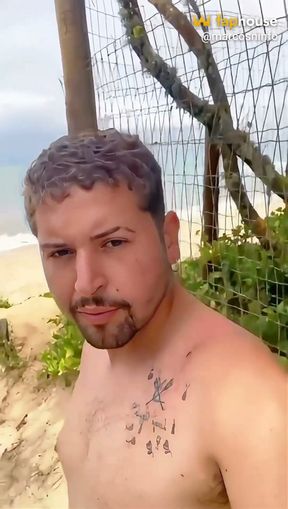 I Sucked on the Big Dick in Porto Seguro on the Beach Where People Would Walk by and Look.