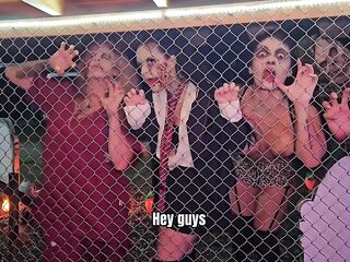 kourtney love horror story and coarse sex- halloween specific