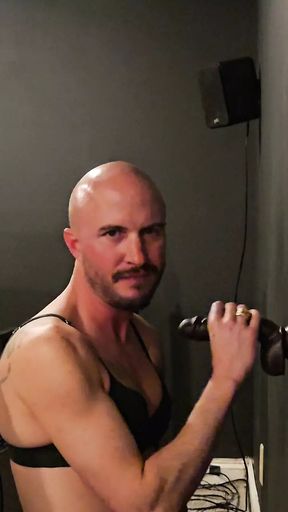 Bbc Doggy style wall fucking sissy