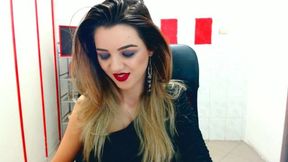 Ariana Just Chillin and Smoking