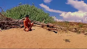 this happens if naked pathetic white slave visit without penis cage public gay beach