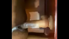 Stringing Myself Up for a Filthy Gay Dildo Masturbation Session