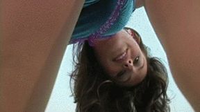 Ginger Jolie Seductive Obsession Outdoor & Indoor Nude Wolford Seamless PANTYHOSE Teasing Full Scene Video! "I bet you are so turned on right now just sitting at home jacking off!"