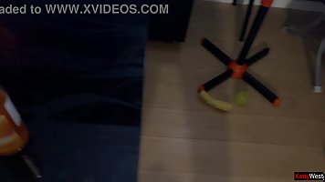 Friends fuck hard skinny brunette wife at house party in front of cuckold hubby