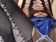 Furry Femboy x Unicorn Horn(my biggest toy)