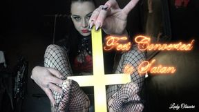 FEET CONVERTED TO SATAN