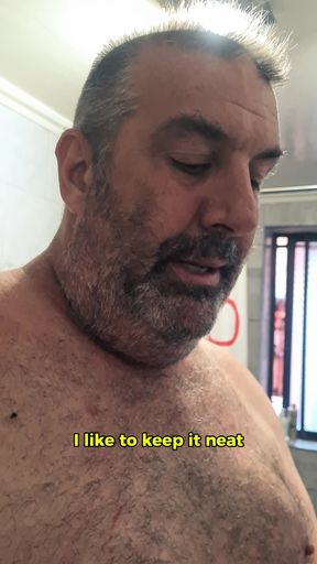 Before the Fight - Silver Stepdaddy Boxer POV