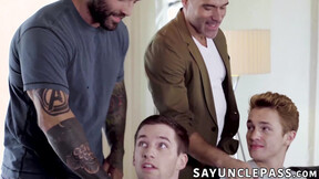 Manuel Skye & Markus Kage traded attention for their stepsons