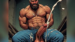 Huge Monster Cock Art