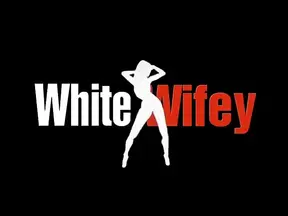 Wife in high heels has her ass spread by a big black cock.