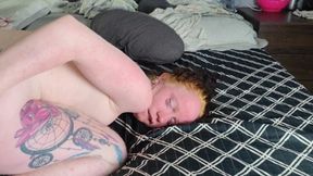 Humiliating an Albino Girl in Anal Until He Makes Her Cum Through Her Ass