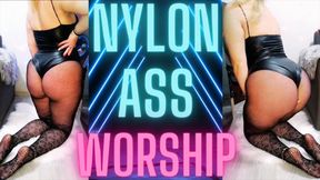 (21) NYLON ASS WORSHIP