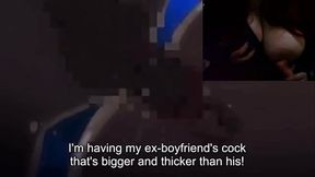 Hotwife with big tits gets fucked by old friend