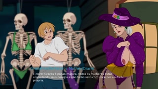 The Secret Of The House #54: Fucking the Hot Old Lady on Halloween