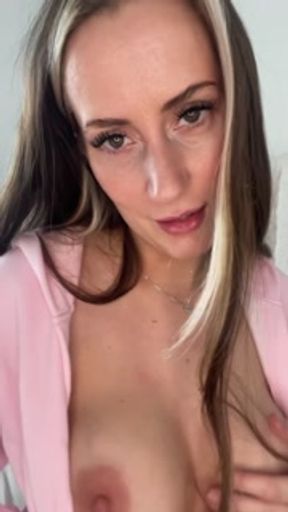 Slutty British Milf cheats while boyfriend is out JOI