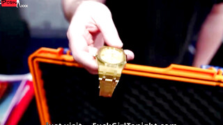 Throttle Goats" - Hot MILF Gives Blowjob to Hunk & Gets Fucked Hard by Him on Bed!
