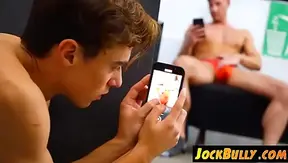 Caught Filming a Alpha in the Gym