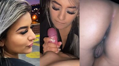 A petite blonde Colombian woman shows me the city and we have public sex in the car - Brian Evansx