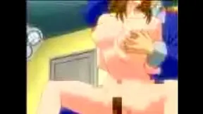 Seductive Anime Vixen Succumbs to Electric Pleasure in Steamy Encounter