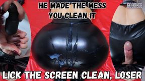 Leather Leggings Ruin & Post Orgasm Torment with My Long, Sharp Nails (1080p)